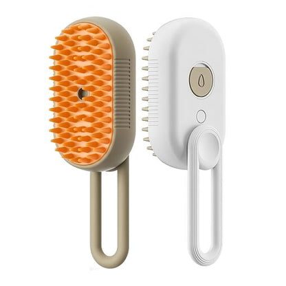 Cepillo 3 en 1 para Gatos con Dispensador de Vapor